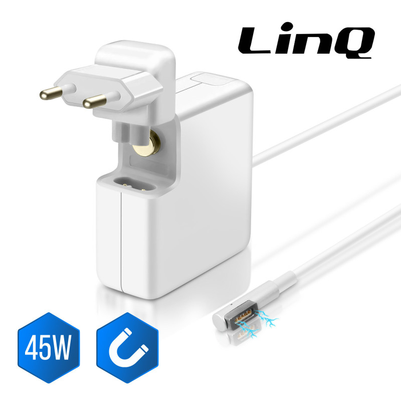 Adaptateur secteur MagSafe 45W LinQ AP-45W — LinQ · Smarty Paris 18e